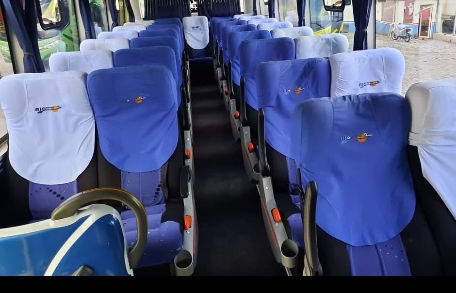 Bus interior