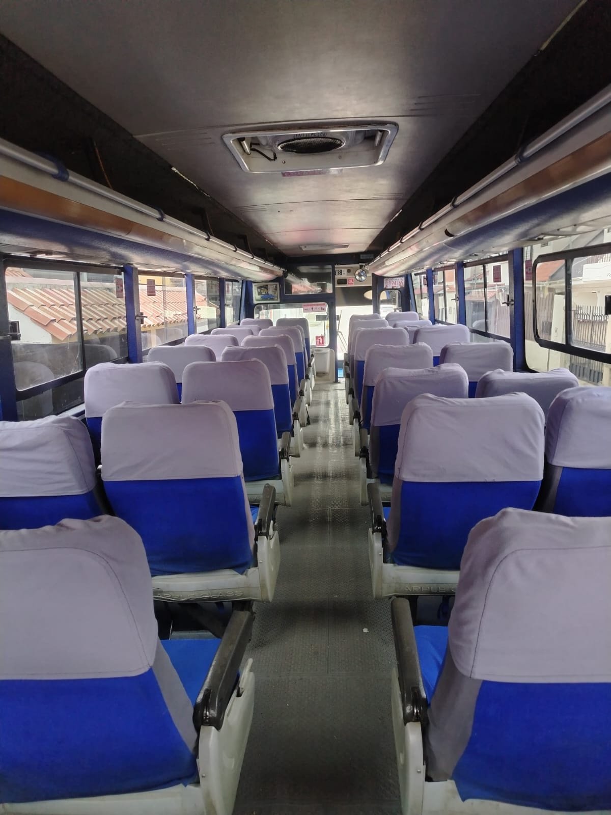 Bus interior