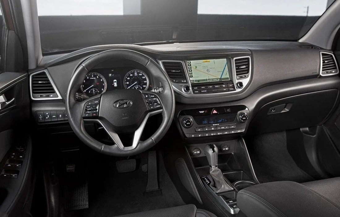 Hyundai Tucson SUV interior
